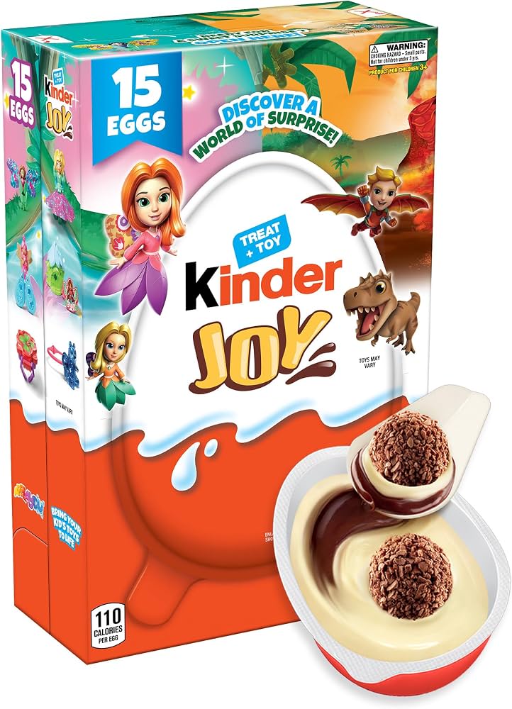 Kinder egg, joy, variety