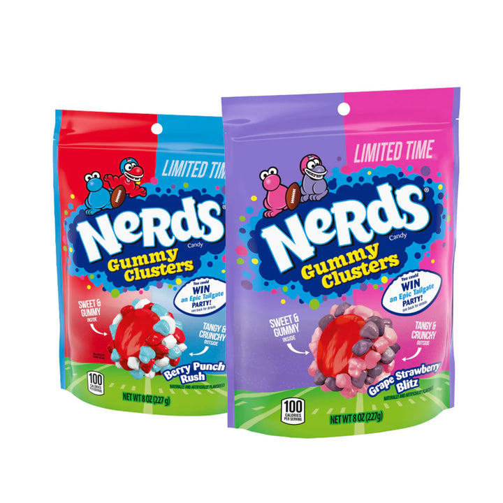 Nerds Gummy Clusters - Football Edition 227g