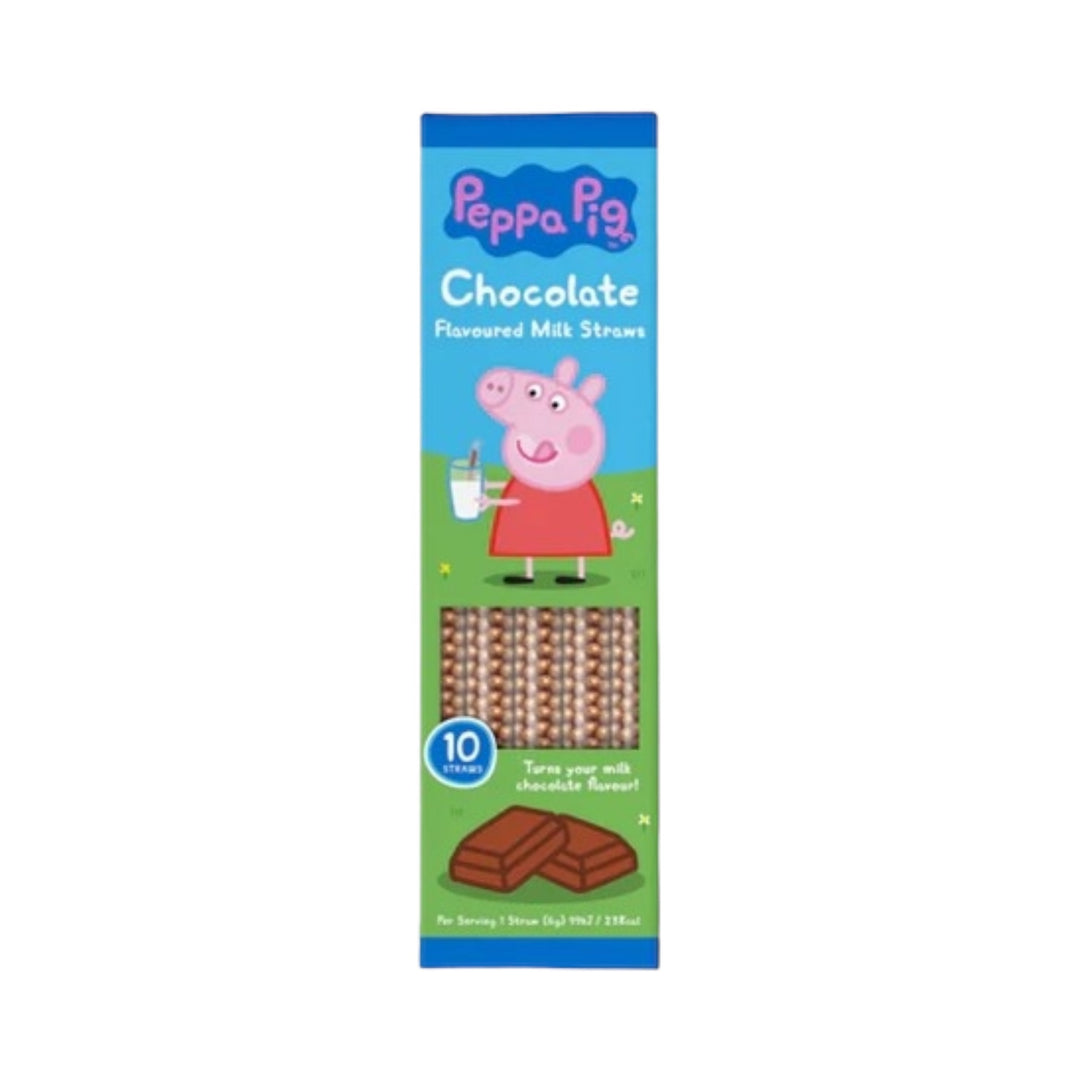 Peppa Pig Dip & Sip Milk Straws