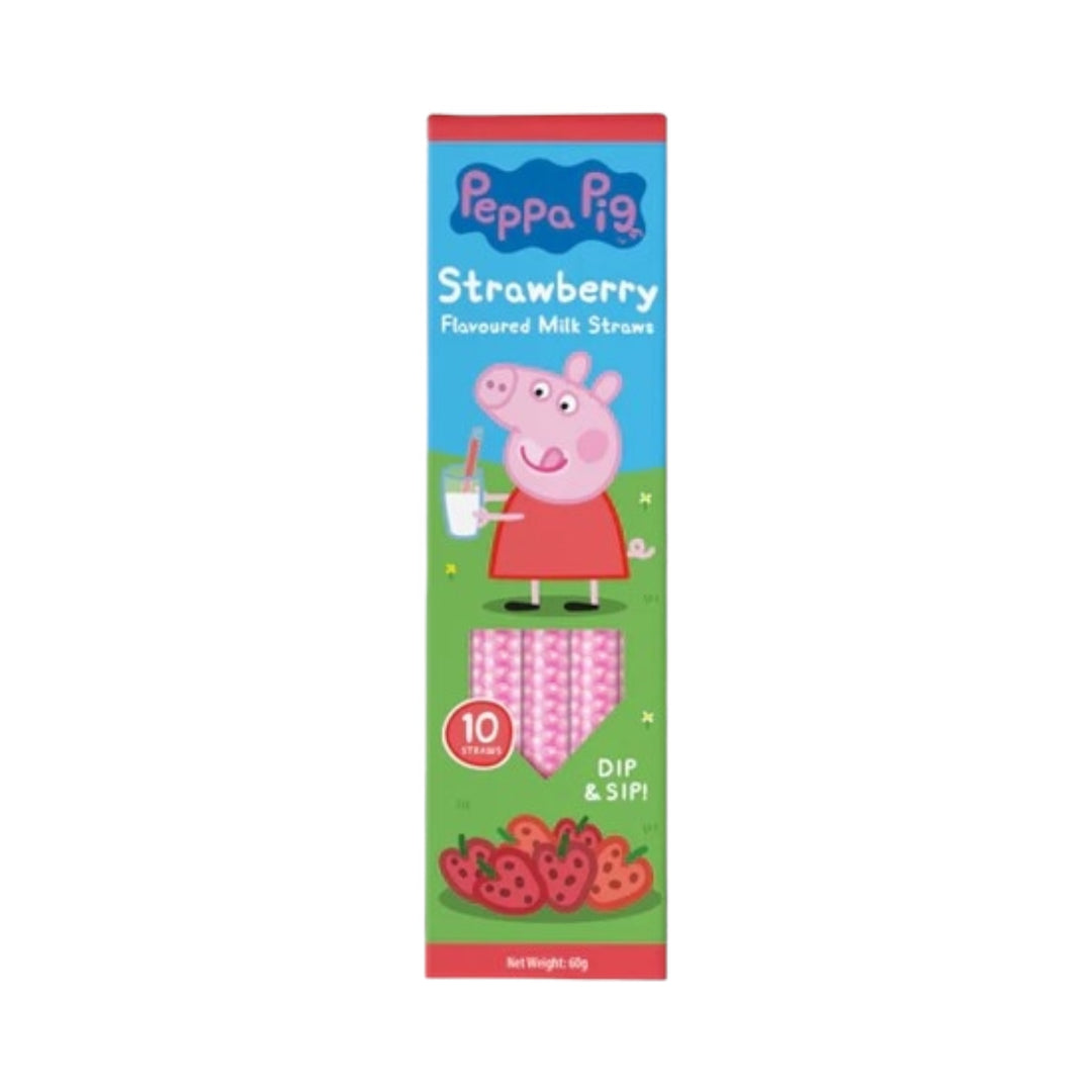 Peppa Pig Dip & Sip Milk Straws