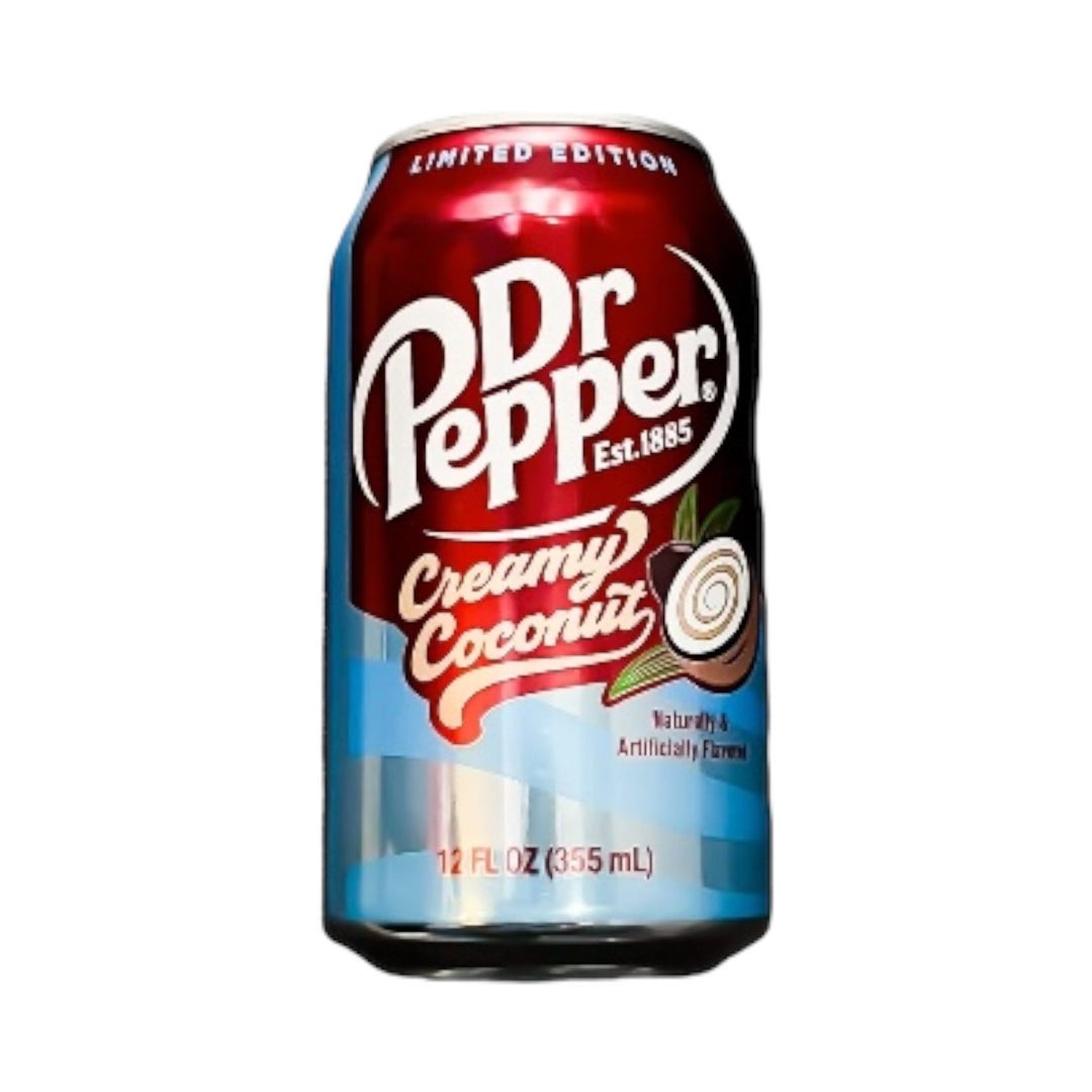 Dr Pepper Creamy Coconut can