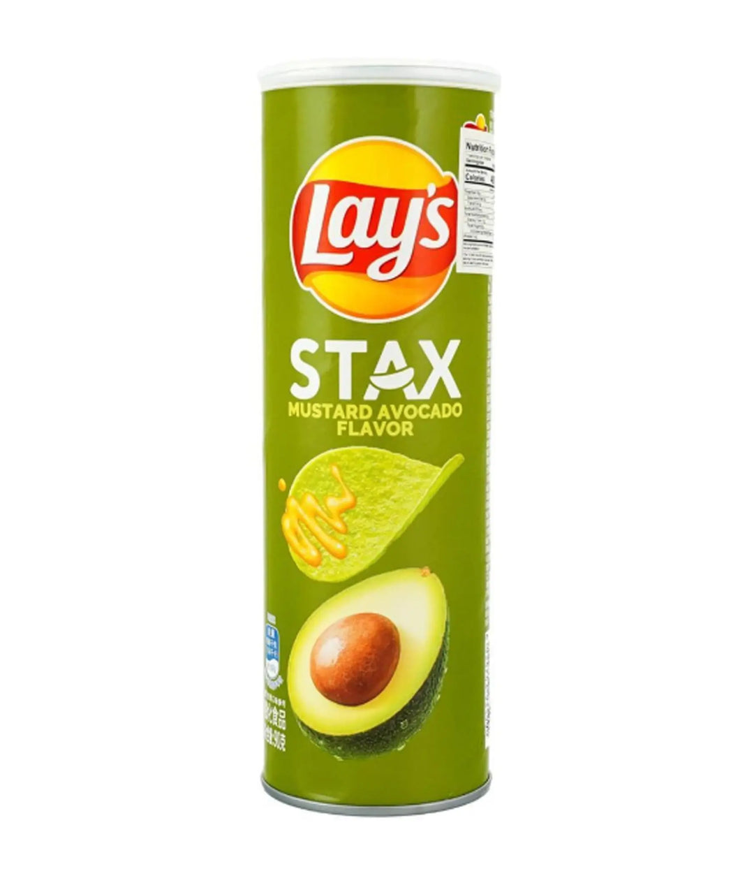 lays stax mustard avocado