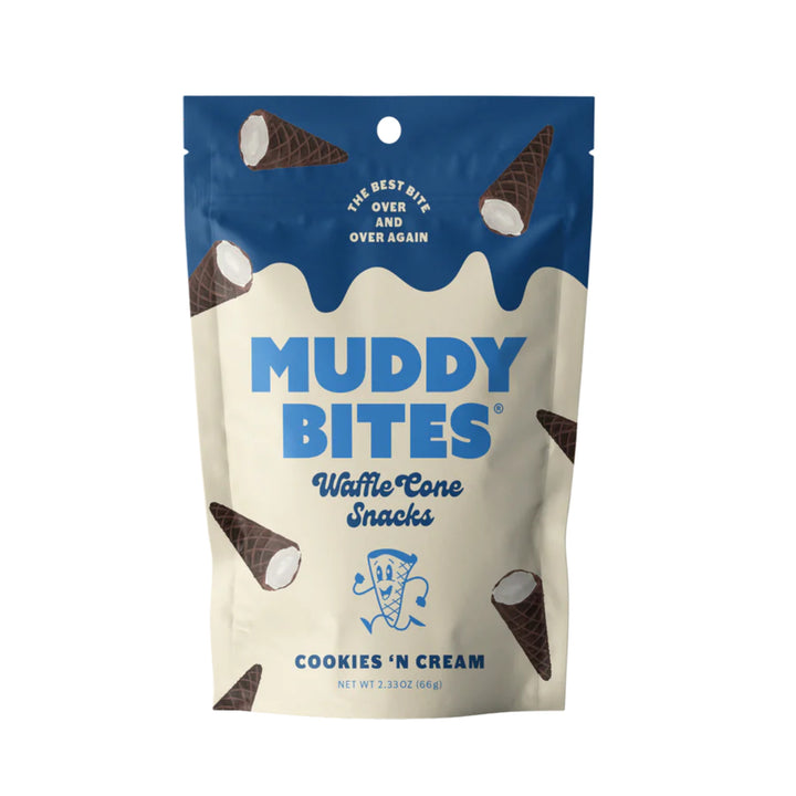 MUDDY BITES Waffle Cone Snacks