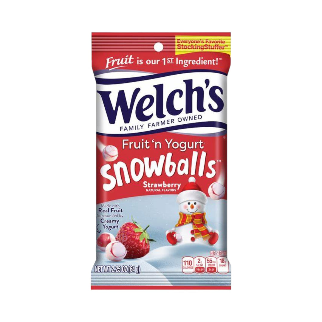 Welch’s Fruit n Yougurt Strawberry Snowballs