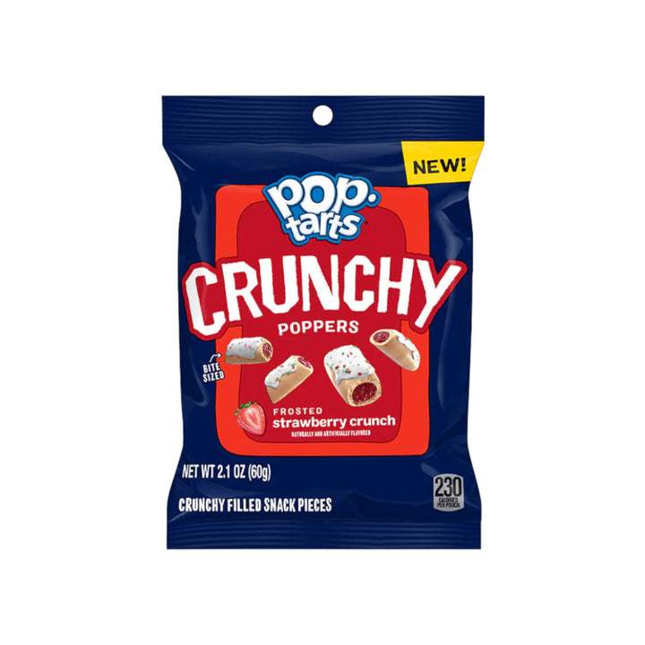 Kelloggs Pop Tarts Frosted Strawberry Crunchy Poppers Peg Bag