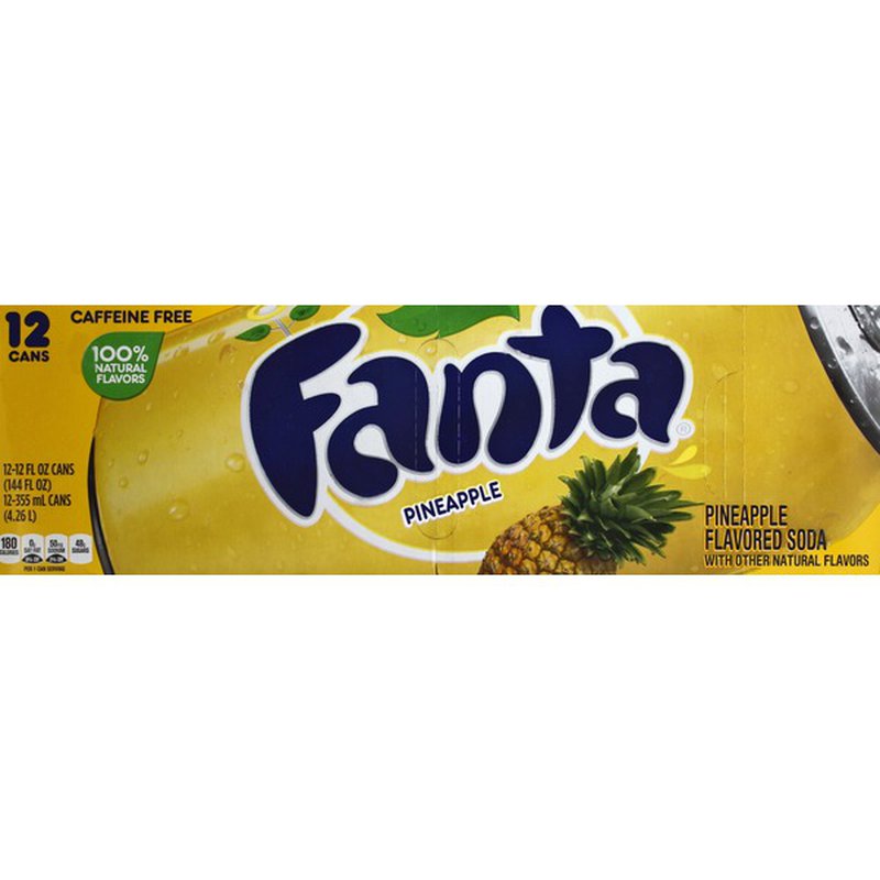 Fanta - Pineapple 12 Pack