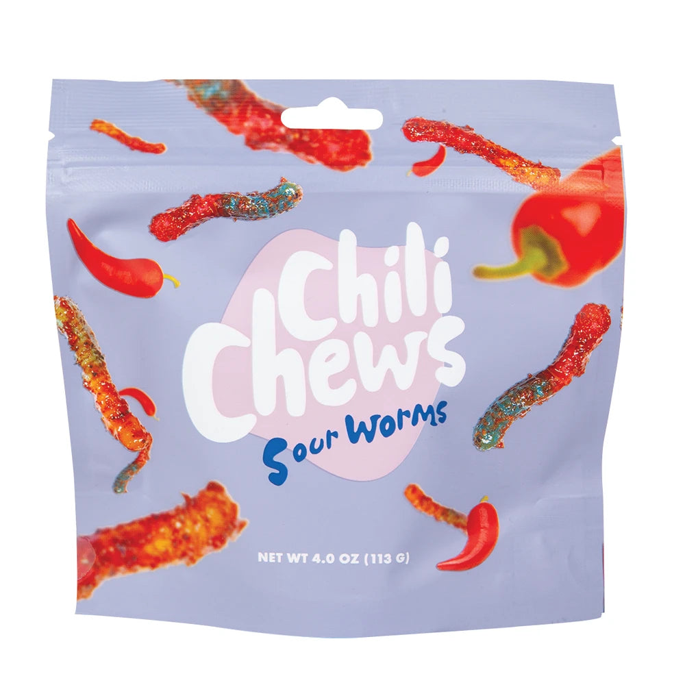 Chili Chews Sour Worms
