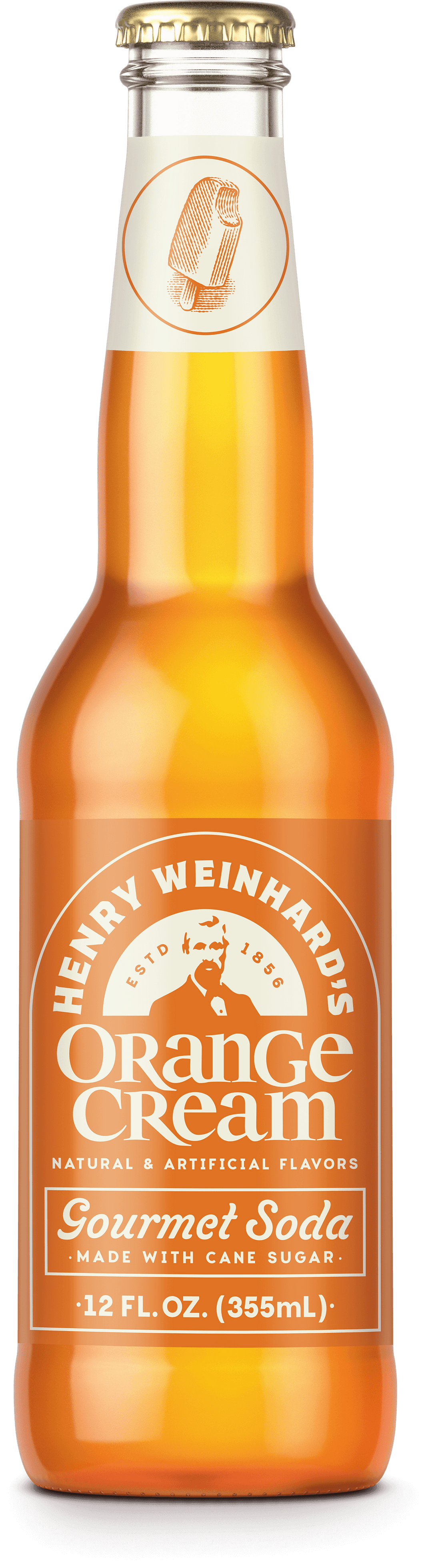 Henry Weinhard’s orange cream gourmet soda