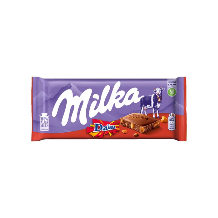 Milka bar -Strawberry yogurt milk