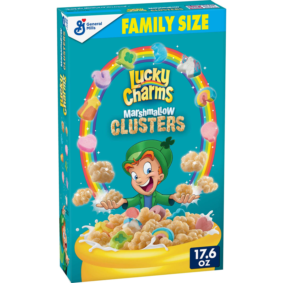 Lucky Charms Marshmallow Clusters 498g