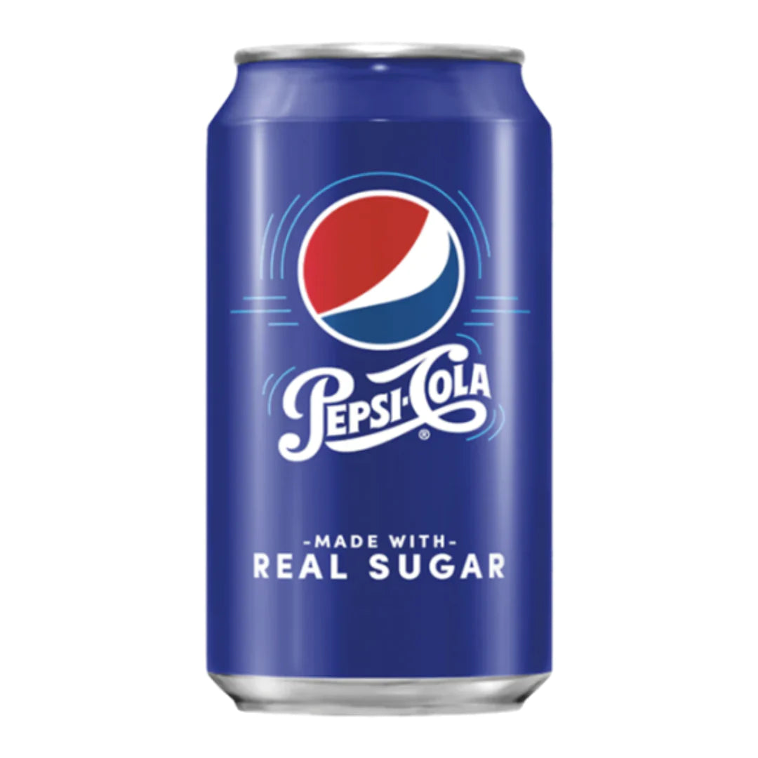 Pepsi Cola - Real Sugar can