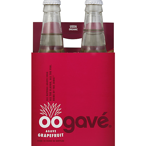 Oogave - Grapefruit Agave Soda (USA)