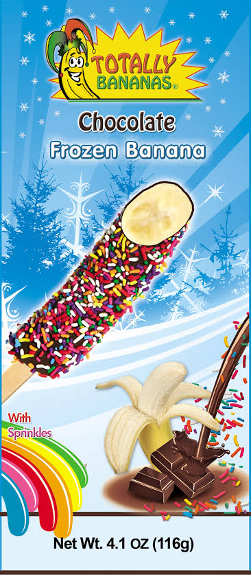 TB Chocolate & Rainbow Sprinkles Frozen Banana