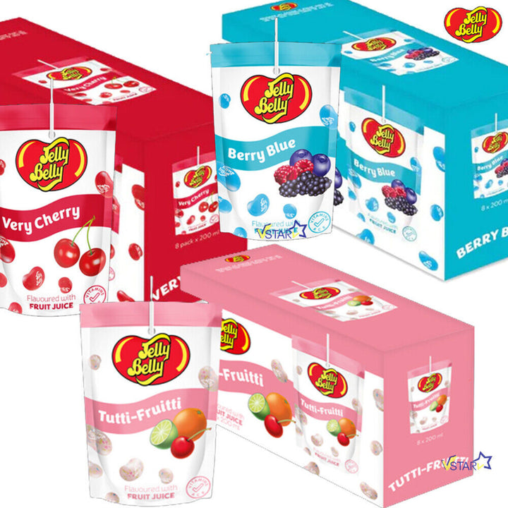 Jelly Belly Drink Pouches 200ml