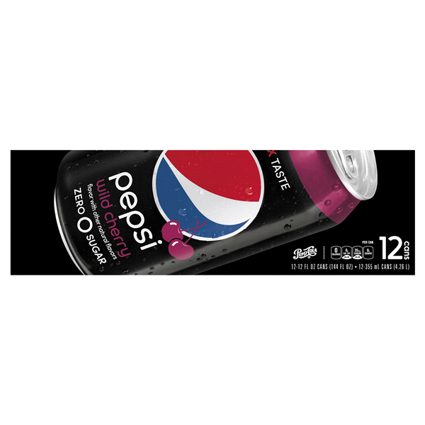 Pepsi - zero sugar Wild Cherry 12 Pack