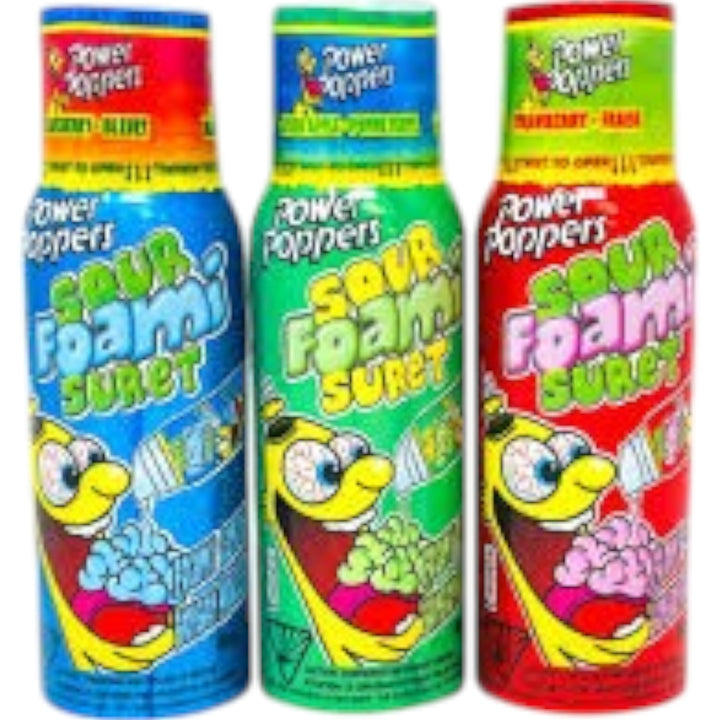 power poppers sour foam 88ml