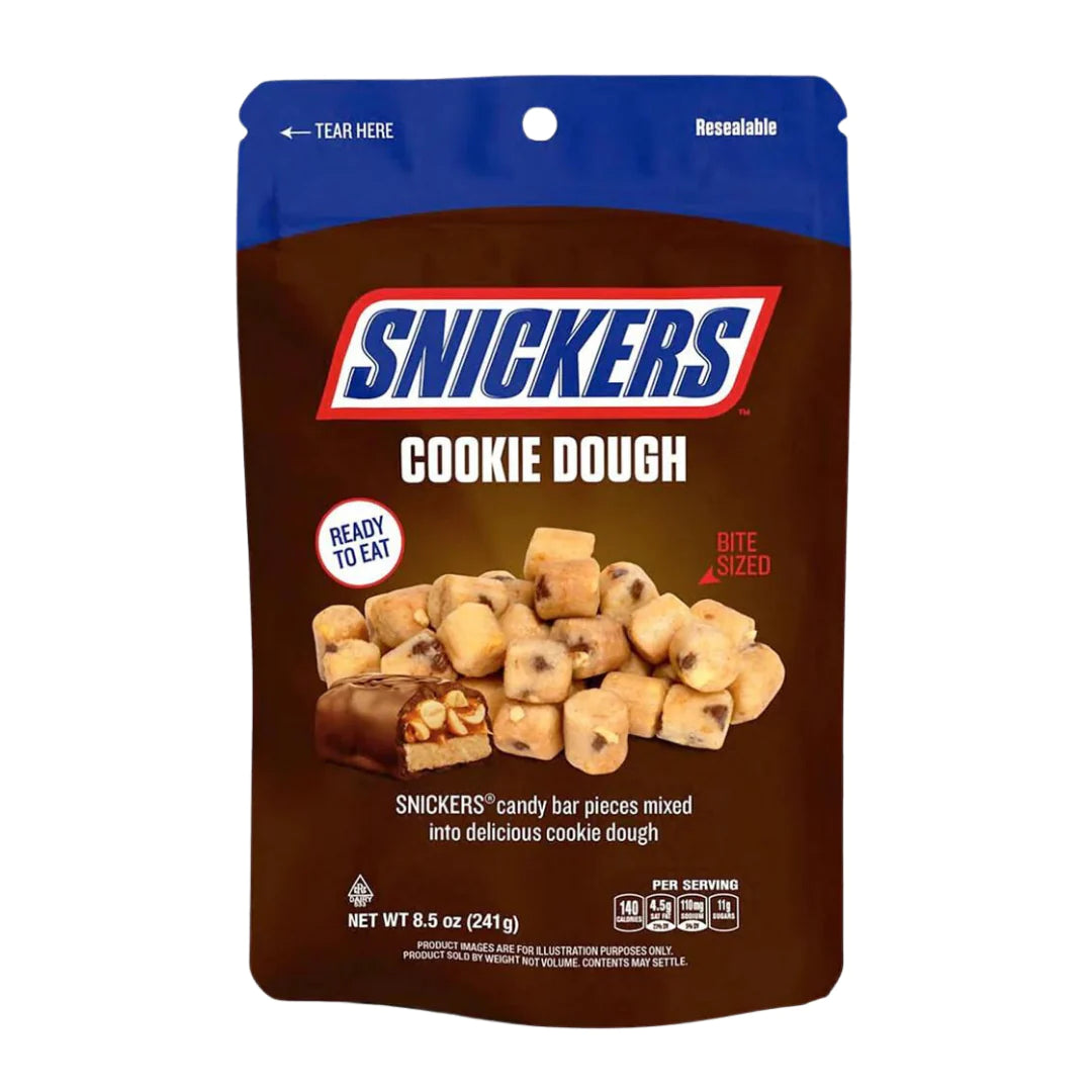 Snickers Cookie Dough Resealable Bag 241g