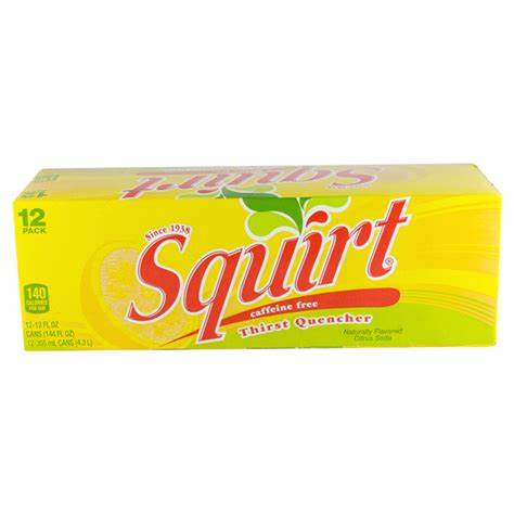 Squirt - Grapefruit Soda 12 Pack