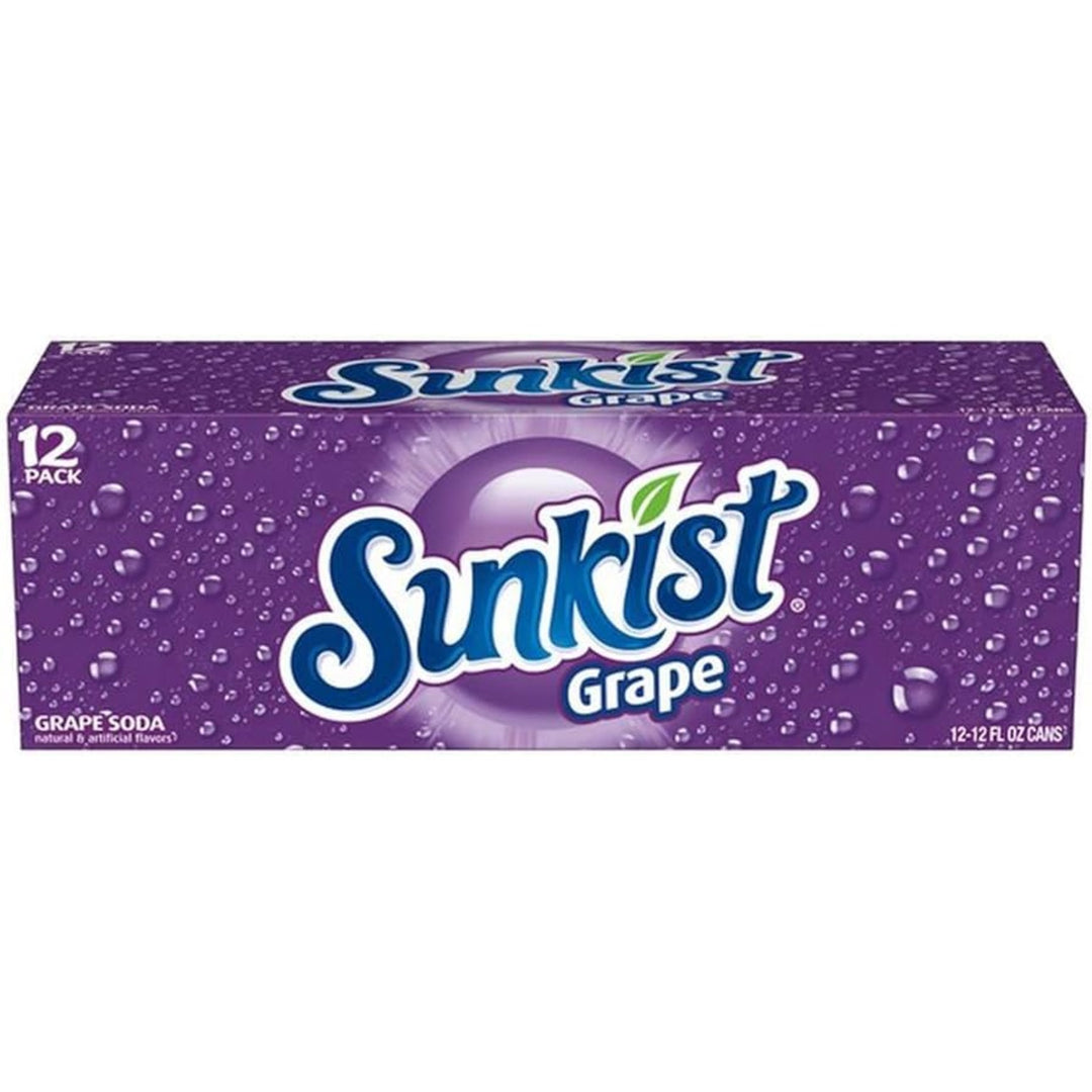 Sunkist - Grape Soda 12 pack