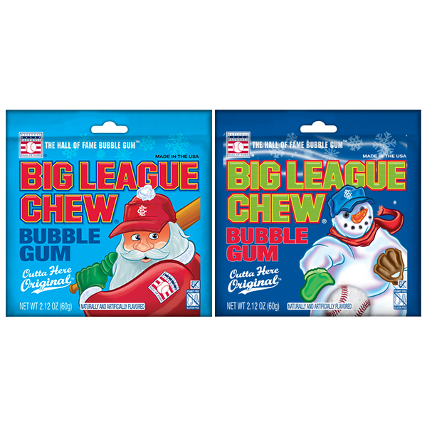 BIG LEAGUE CHEW ORIGINAL BUBBLEGUM 2.12 OZ POUCH