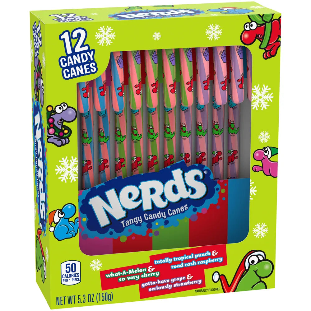 Nerds Candy Canes 12ct