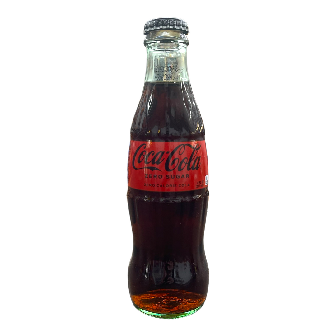 Coke Zero - Glass Bottle (235ml) - Mexico