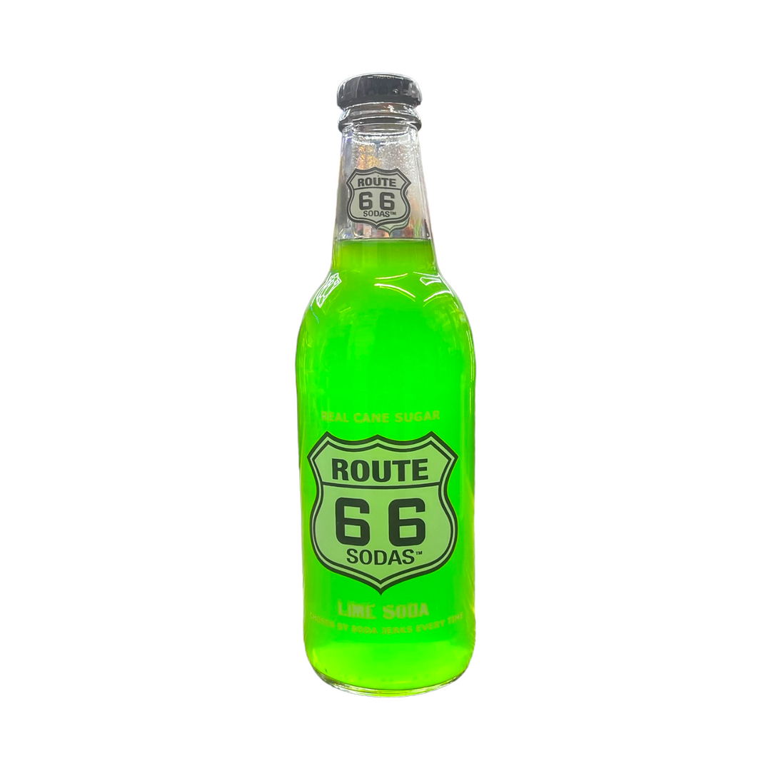Route 66 Lime Soda 355ml