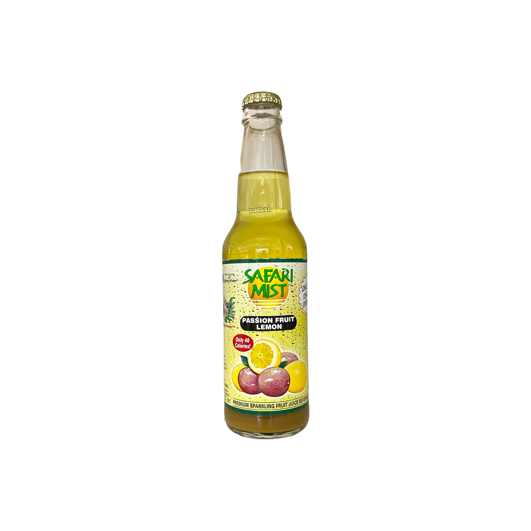 Safari Mist Passionfruit & Lemon Soda 355ml