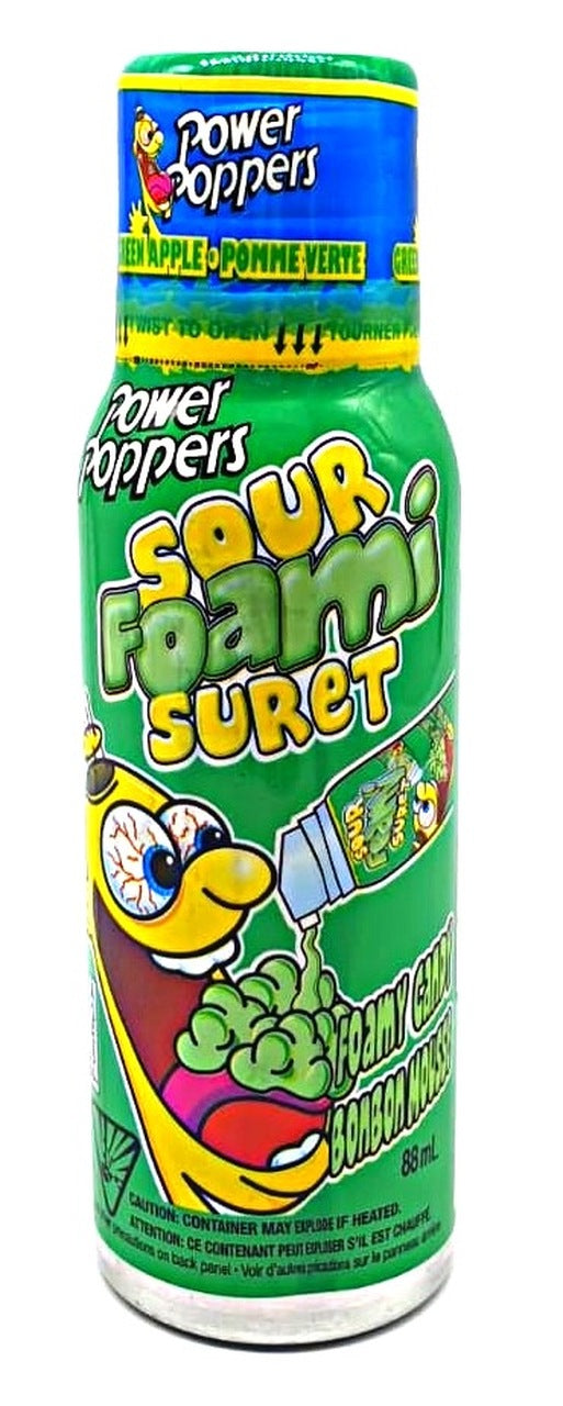 power poppers sour foam 88ml