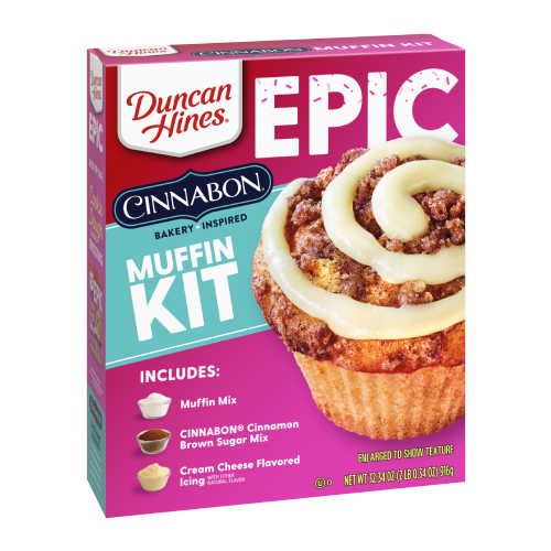 Cinnabon Bakery Inspired Muffin Kit