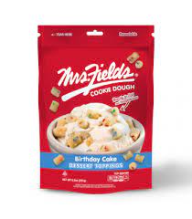 Mrs. Fields Cookie dough desert topping birthday cake (241g)