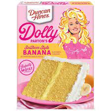 Dolly Parton Southern Style Banana Cake Mix 432g