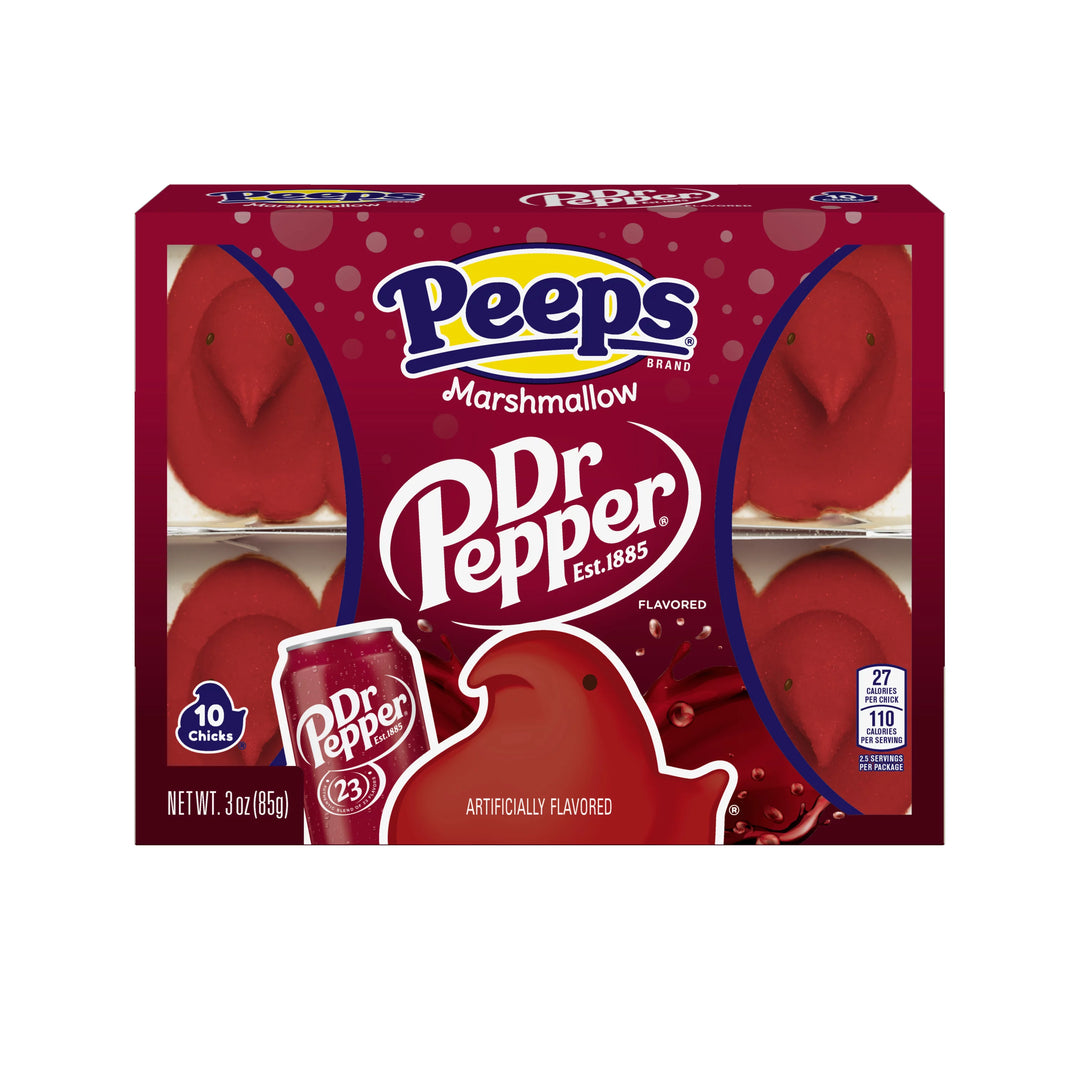 Peeps® 10CT Chicks Dr. Pepper® Flavoured Easter Candy