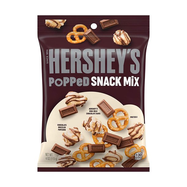 Hershey's Snack Mix Popped Peg Bag 4 oz