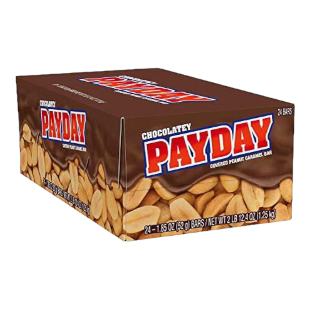 Payday Choclatey Covered Peanut Caramel Bar 52g Case of 24