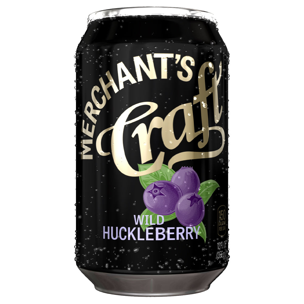 Merchant’s Craft - Wild Huckleberry Soda Can