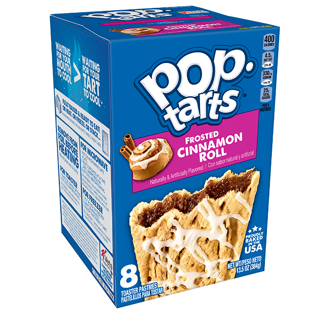 Pop Tarts Frosted Cinnamon Roll