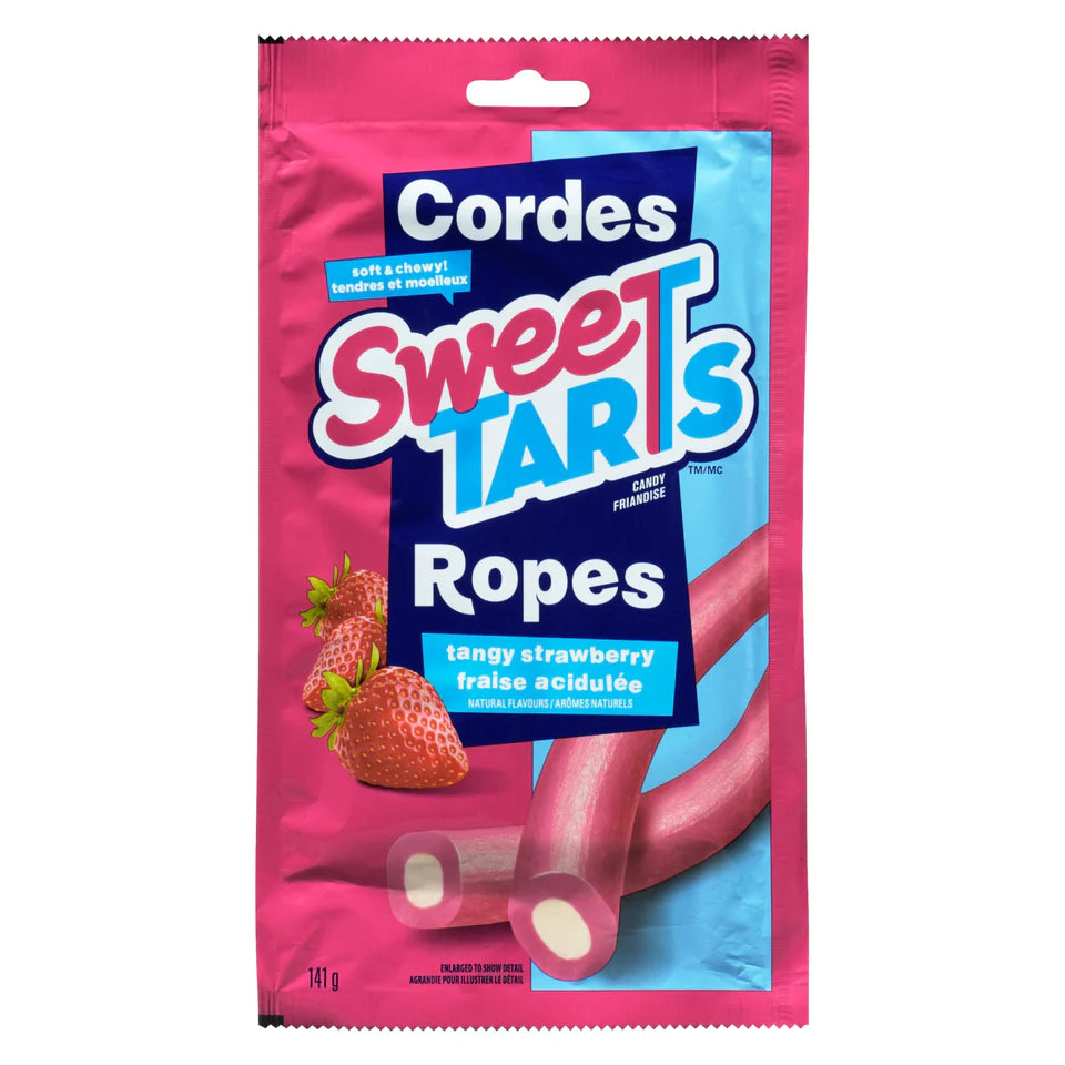 Sweetarts tangy strawberry ropes (141g)