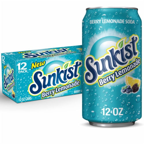 Sunkist - Berry Lemonade 12 pack