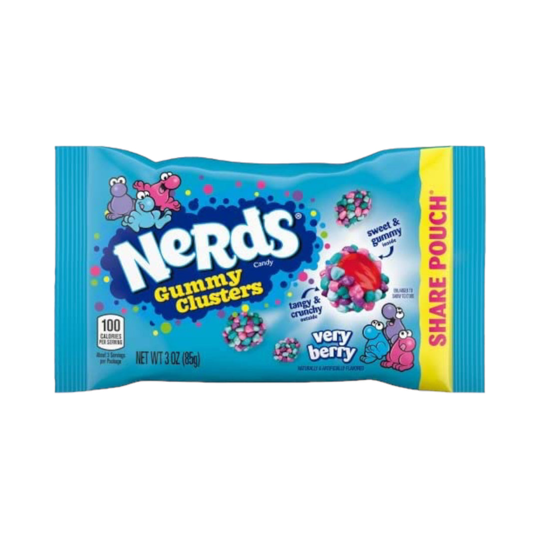 Nerds Very Berry Gummy Clusters 3oz Case of 12