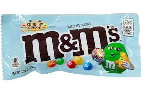 M&M crunchy cookie
