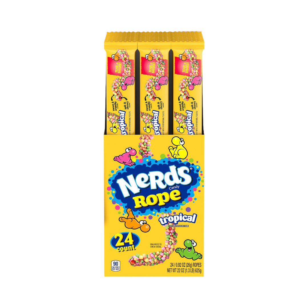 Nerds Ropes Tropical 26g Case of 24
