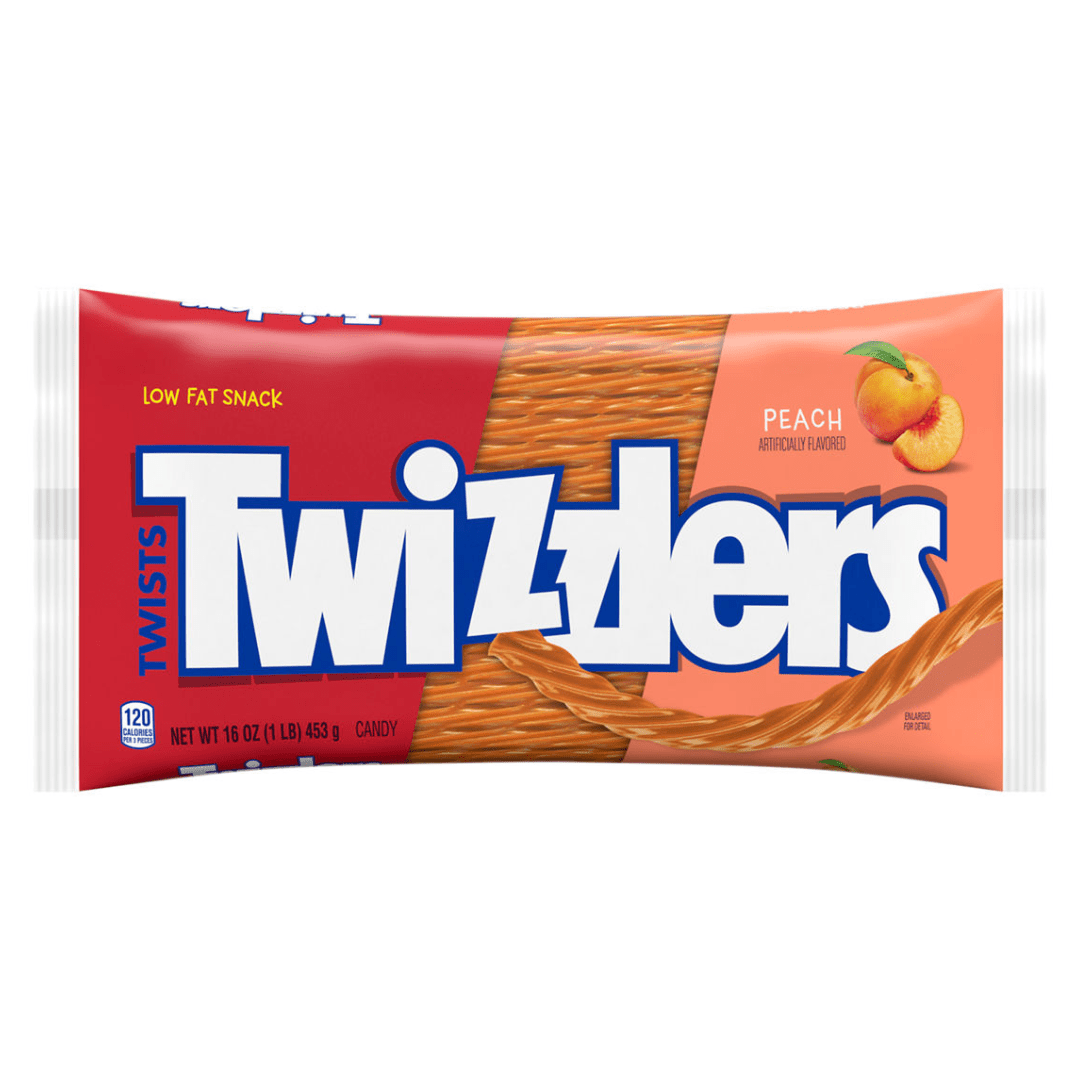 Limited edition peach twizzzlers