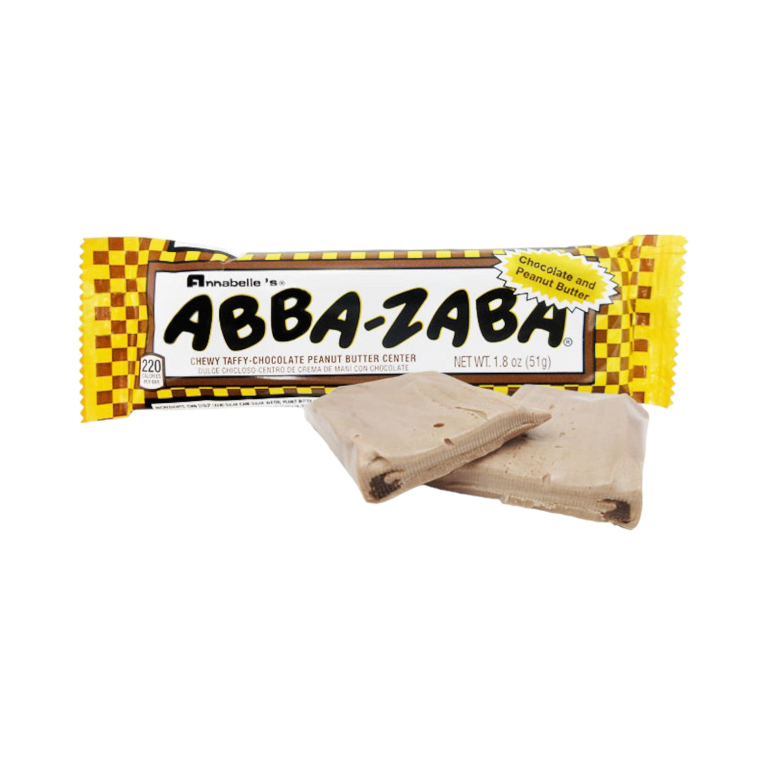 ABBA ZABA Chocolate And Peanut-butter Chewy Taffy