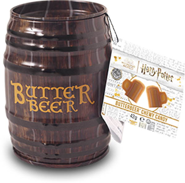 Jelly Belly Butterbeer Barrel Tin 1.5oz