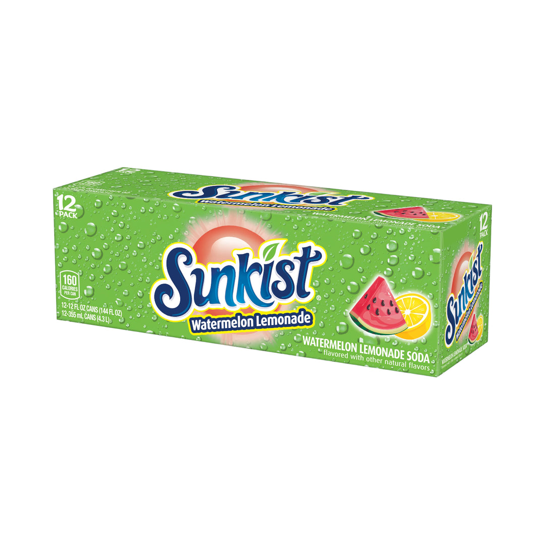 Sunkist Watermelon Lemonade Pack Of 12