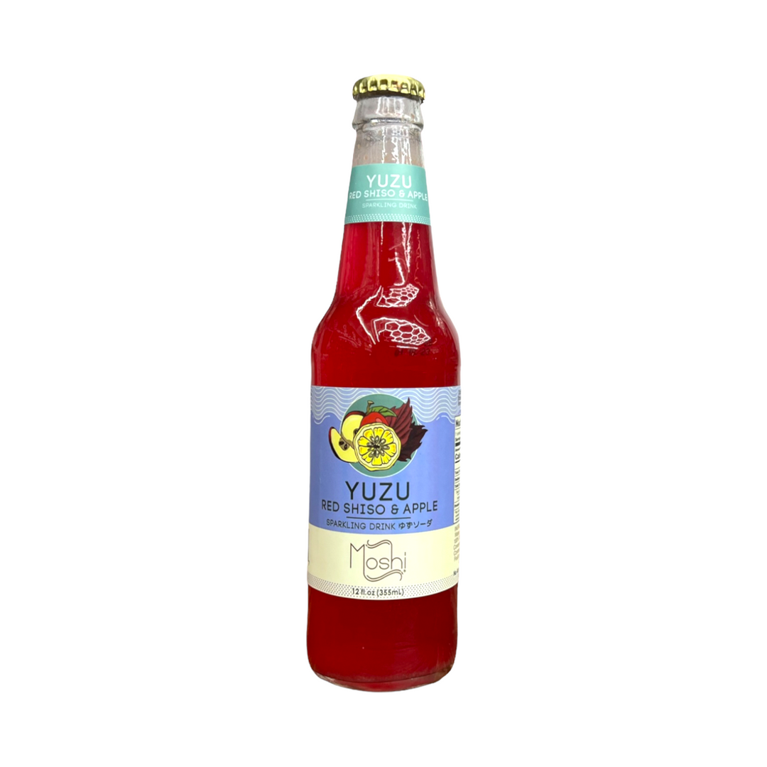 Moshi - Red Shiso With Apple Yuzu Sparking Drink (12oz)