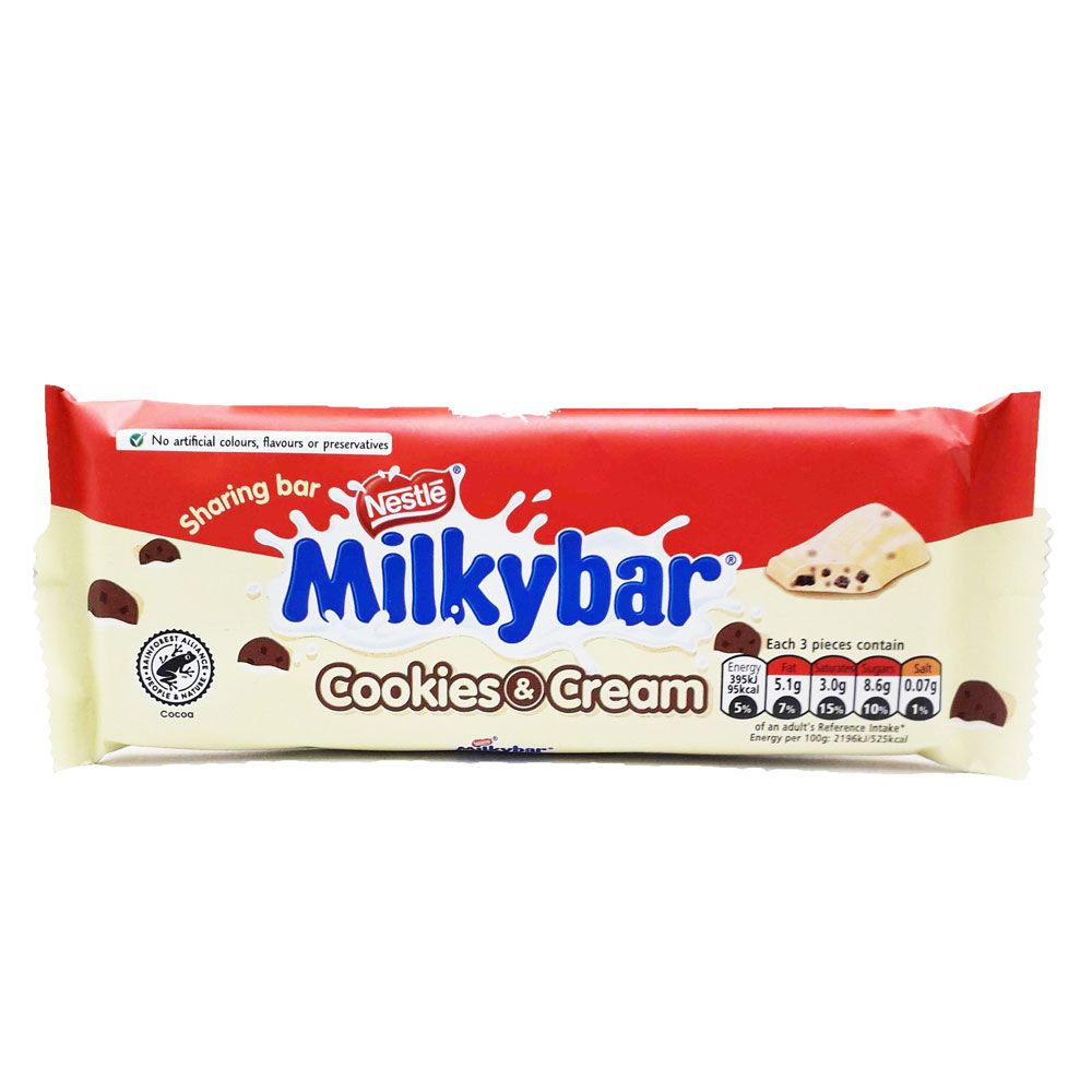 Milky Bar Cookies and Cream 90g