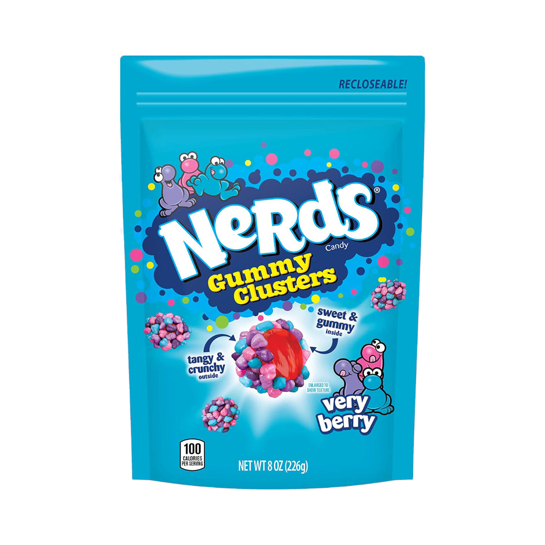 Nerds Gummy Clusters Very Berry 8oz Case of 6