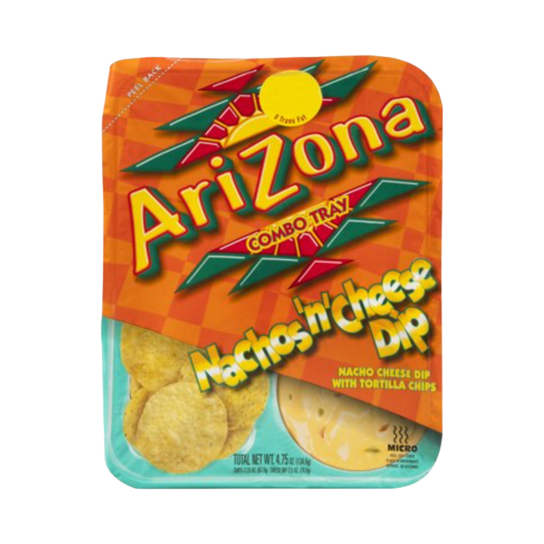 Arizona Combo Tray Nachos N Cheese Dip Case Of 12 (USA)